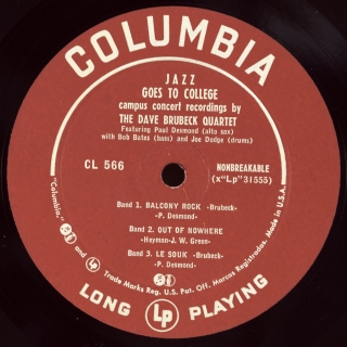 JAZZ GOES TO COLLEGE