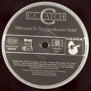 WELCOME TO THE HEARTBREAK HOTEL