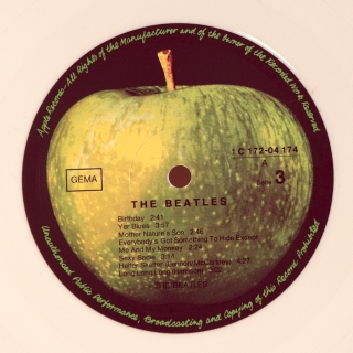 BEATLES (WHITE ALBUM)