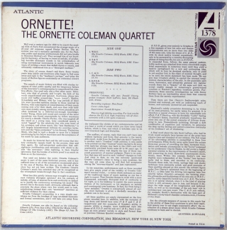 ORNETTE!