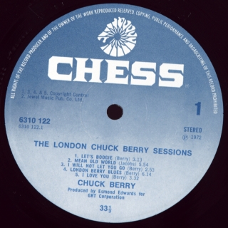 LONDON CHUCK BERRY SESSIONS