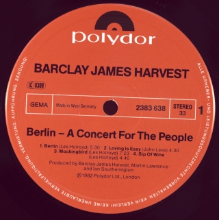 BERLIN - A CONCERT FOR THE PEOPLE