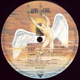 SOUNDTRACK FROM THE FILM THE SONG REMAINS THE SAME