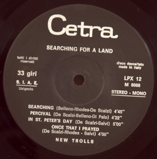 SEARCHING FOR A LAND