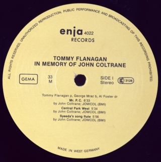 GIANT STEPS (IN MEMORY OF JOHN COLTRANE)