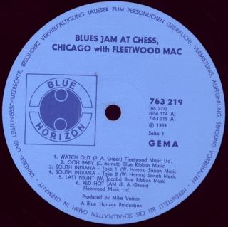 BLUES JAM AT CHESS