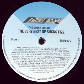 STORY SO FAR - THE VERY BEST OF BUCKS FIZZ