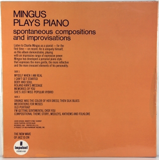 MINGUS PLAYS PIANO
