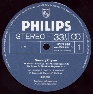NURSERY CRYME