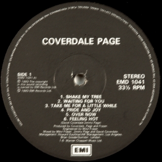COVERDALE-PAGE