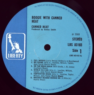 BOOGIE WITH CANNED HEAT