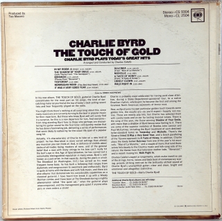 TOUCH OF GOLD (CHARLIE BYRD PLAYS TODAY’S GREAT HITS)
