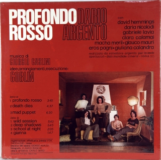 PROFONDO ROSSO (COLONNA SONORA ORIGINALE DEL FILM)