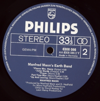 MANFRED MANN'S EARTH BAND