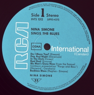NINA SIMONE SINGS THE BLUES
