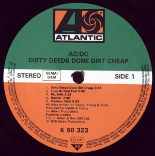 DIRTY DEEDS DONE DIRT CHEAP
