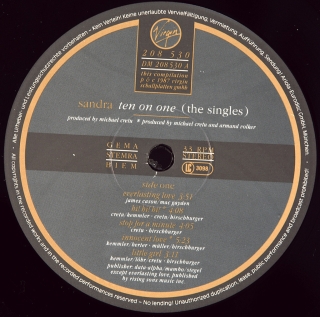TEN ON ONE (THE SINGLES)