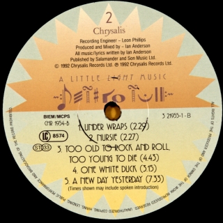 A LITTLE LIGHT MUSIC