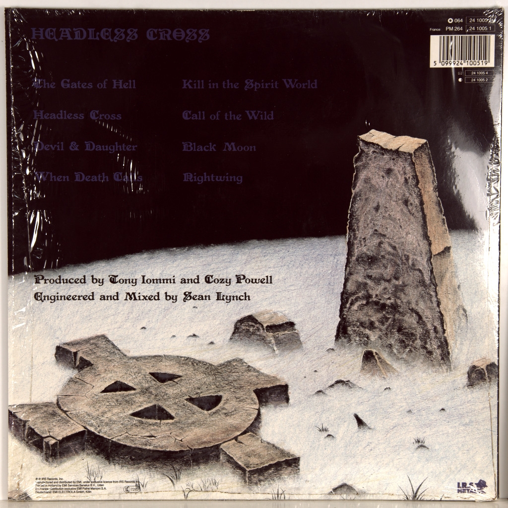 Black Sabbath Headless Cross Lp Vinyl Record 12 10400 Rub