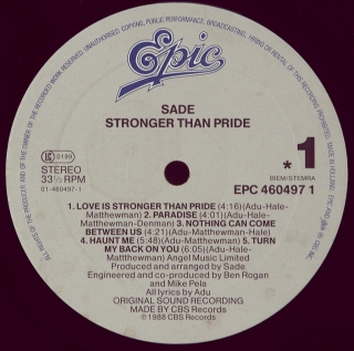 STRONGER THAN PRIDE