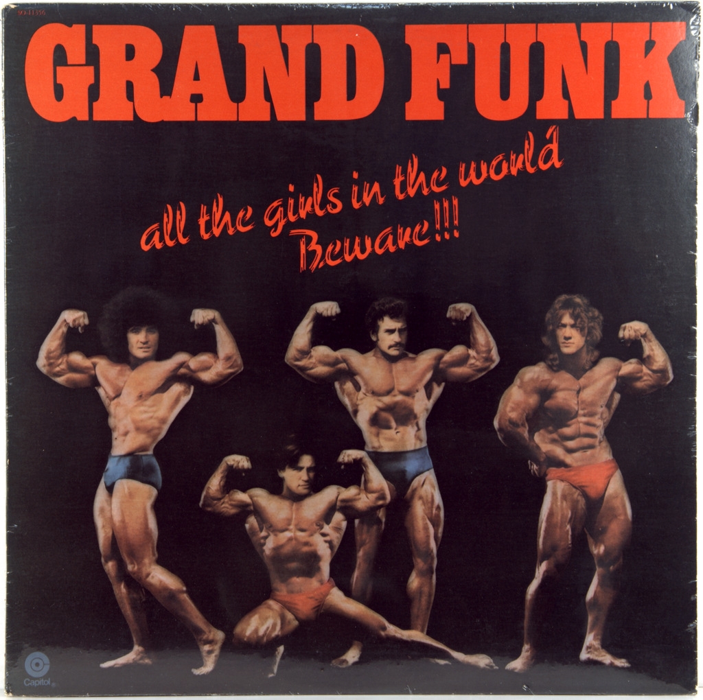 GRAND FUNK RAILROAD - ALL THE GIRLS IN THE WORLD BEWARE!!! - (LP) Vinyl  record 12