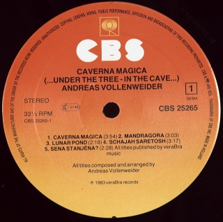 CAVERNA MAGICA (...UNDER THE TREE - IN THE CAVE...)