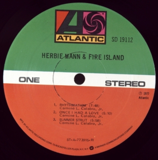HERBIE MANN & FIRE ISLAND