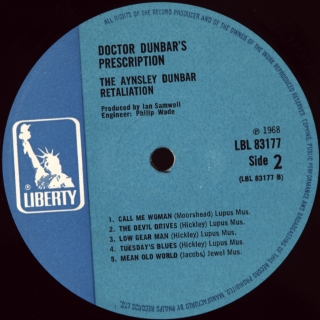 DOCTOR DUNBAR'S PRESCRIPTION