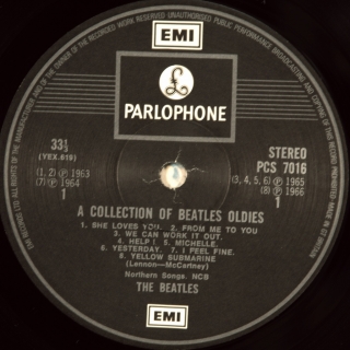 A COLLETION OF BEATLES OLDIES