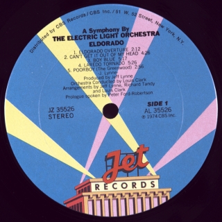 ELDORADO - A SYMPHONY BY THE ELECTRIC LIGHT ORCHESTRA