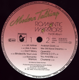 ROMANTIC WARRIORS (5nd ALBUM)