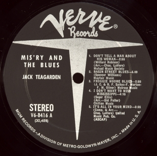 MIS'RY AND THE BLUES