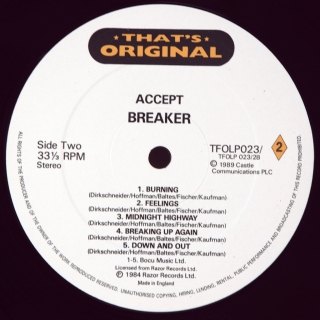 I'M A REBEL / BREAKER