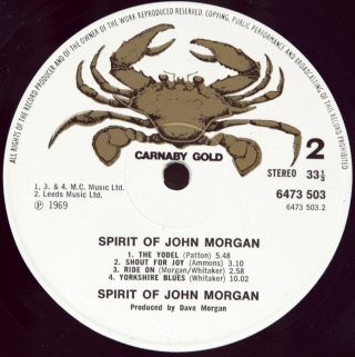 SPIRIT OF JOHN MORGAN