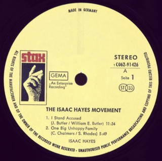 ISAAC HAYES MOVEMENT
