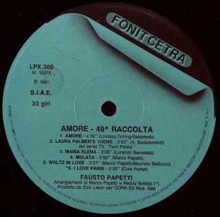 49A RACCOLTA (AMORE)