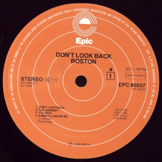 DON'T LOOK BACK