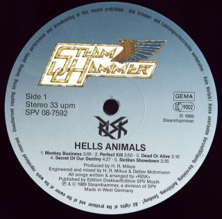 HELL'S ANIMALS