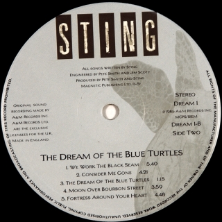 DREAM OF THE BLUE TURTLES