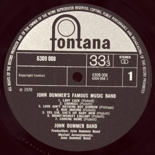 JOHN DUMMER'S FAMOUS MUSIC BAND