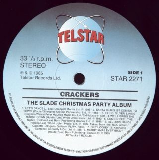 CRACKERS - THE SLADE CHRISTMAS PARTY ALBUM