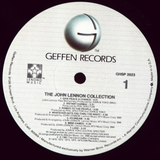 JOHN LENNON COLLECTION