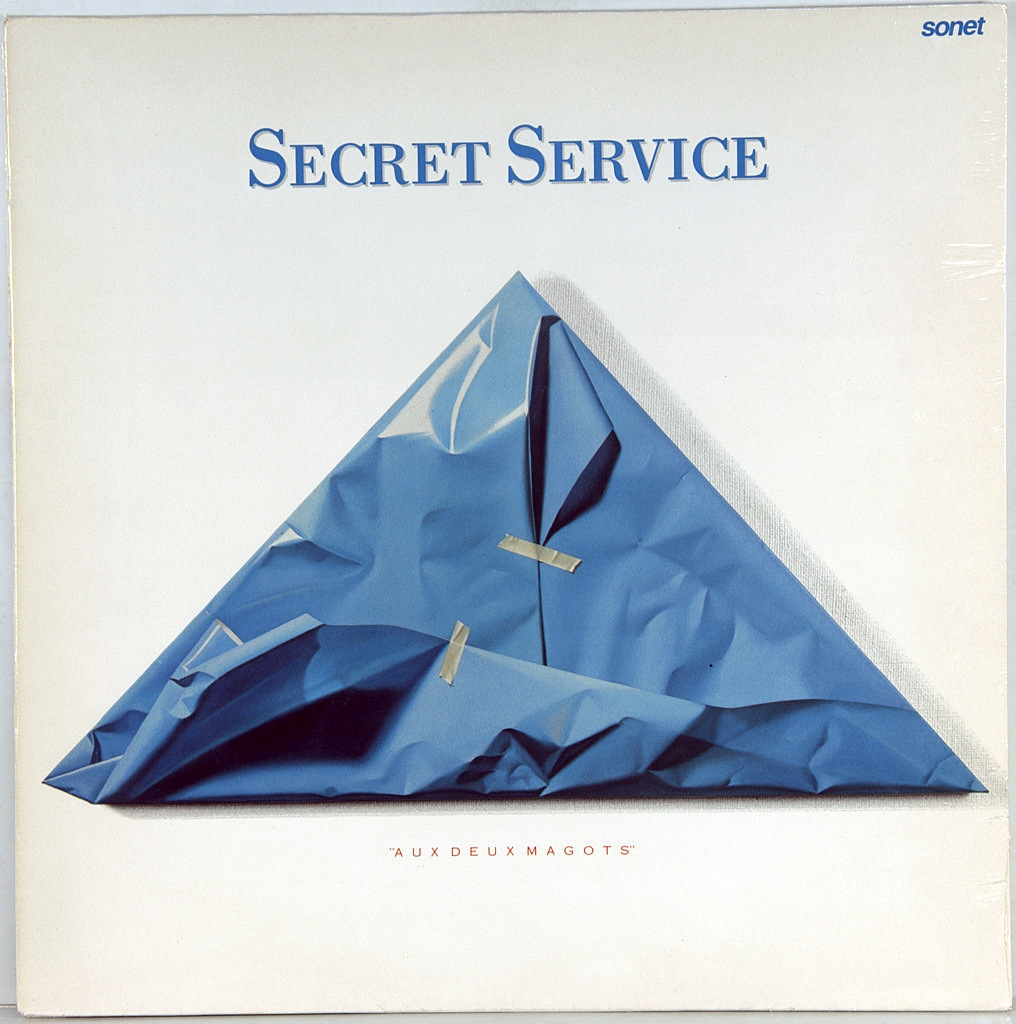 SECRET SERVICE - AUX DEUX MAGOTS - (LP) Виниловая пластинка 12